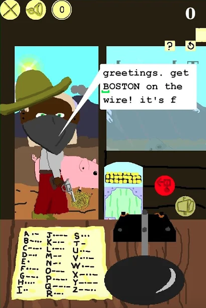 a telegraph customer!